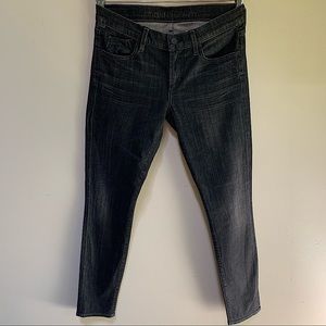 Citizens of Humanity Style #1000 Washed Black Straight Leg  Jeans